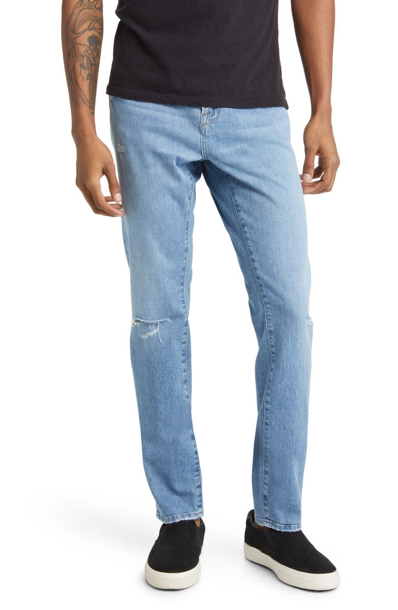 FRAME L'Homme Degradable Skinny Fit Jeans | Nordstromrack