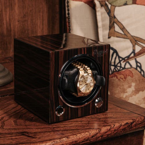 Rapport London Evolution Single Watch Winder In Macassar