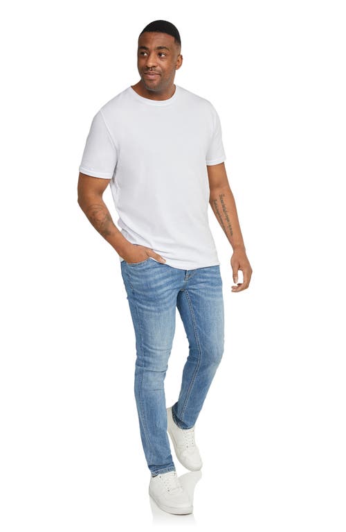 Shop Johnny Bigg Hunter Superflex Slim Fit Jeans In Mid Wash