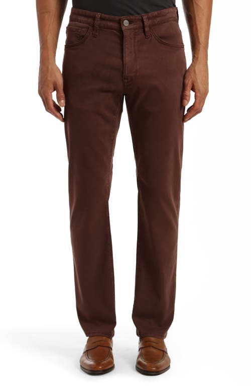 34 Heritage Courage Straight Leg Stretch Five-Pocket Pants Mahogany Twill at Nordstrom, X