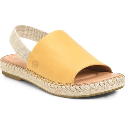 B?rn San Isabel Slingback Sandal, Yellow
