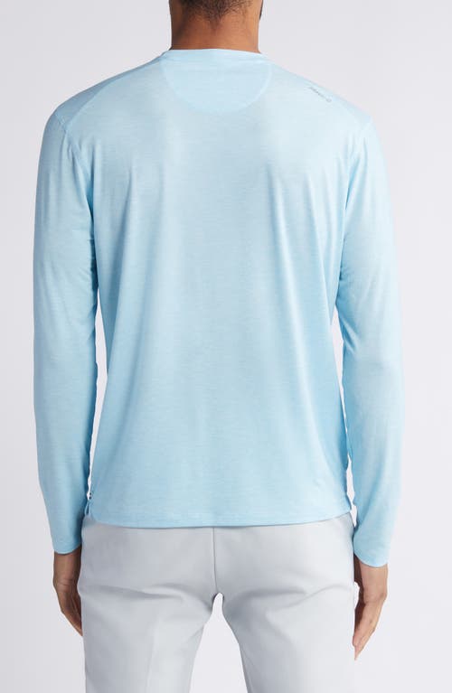 Shop Johnnie-o Course Long Sleeve Performance T-shirt In Permafrost