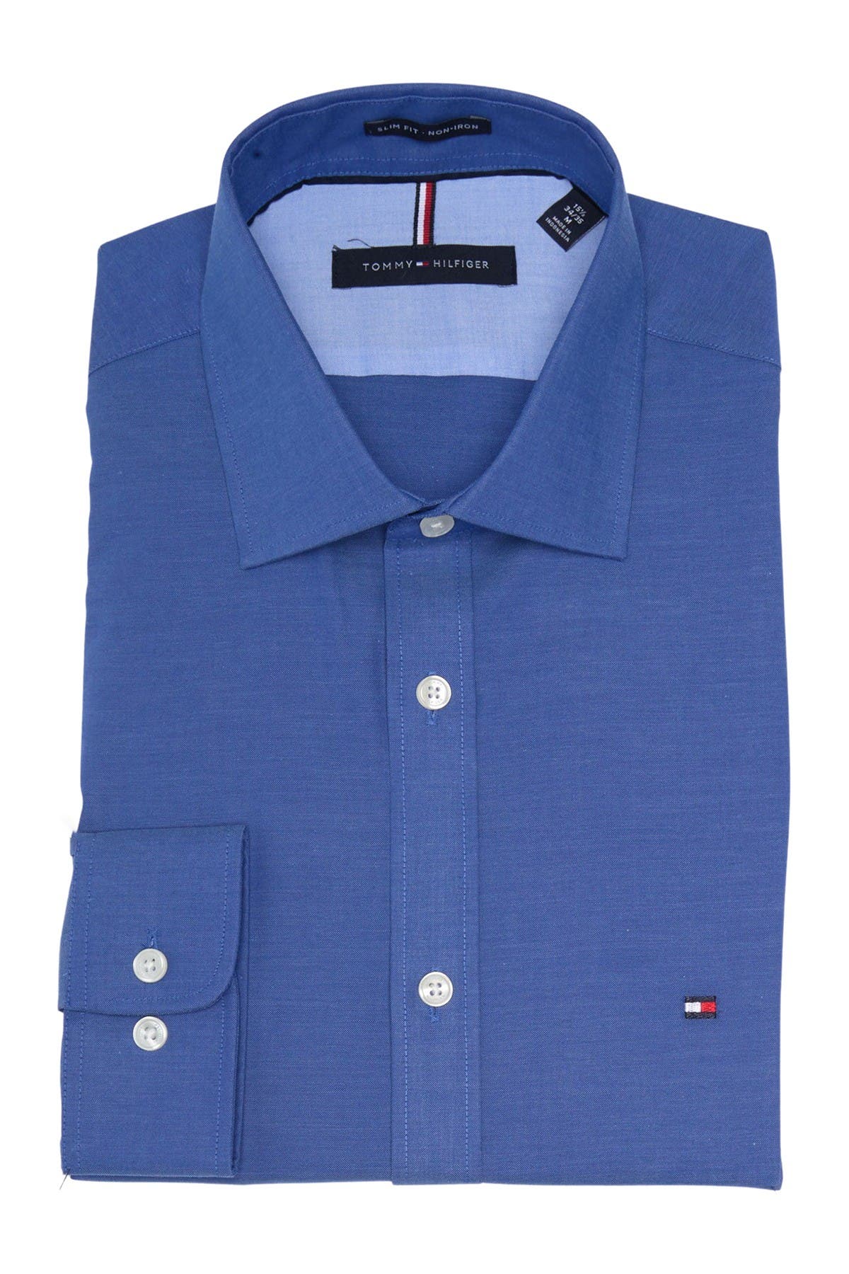 tommy hilfiger long sleeve slim fit