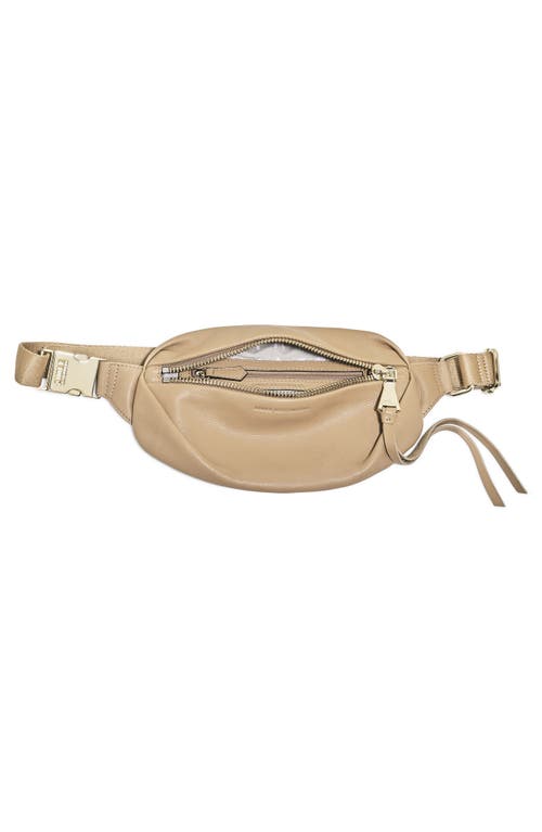Aimee Kestenberg Milan Leather Belt Bag In Camel
