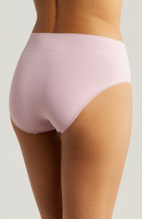 Shop Wacoal Feeling Flexible High Cut Briefs In Pink Nectar