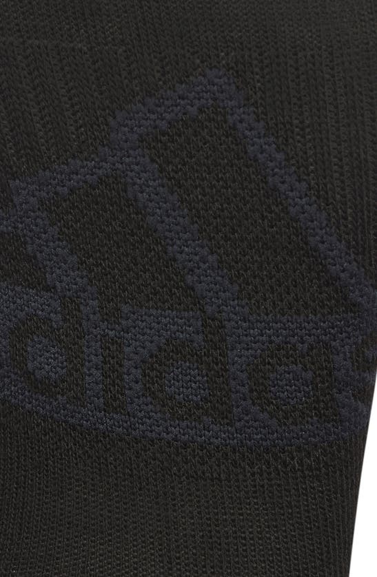 Adidas Originals 6-pack Cushioned Superlite No Show Socks In Black/ Night Grey