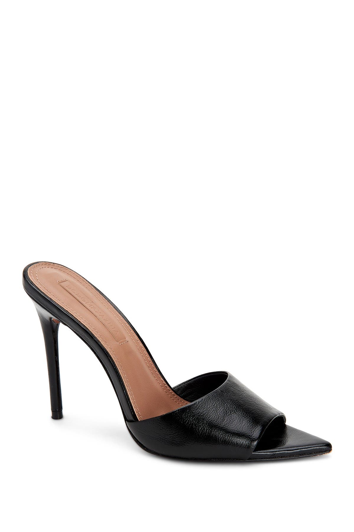 bcbgmaxazria dana stiletto slide mules
