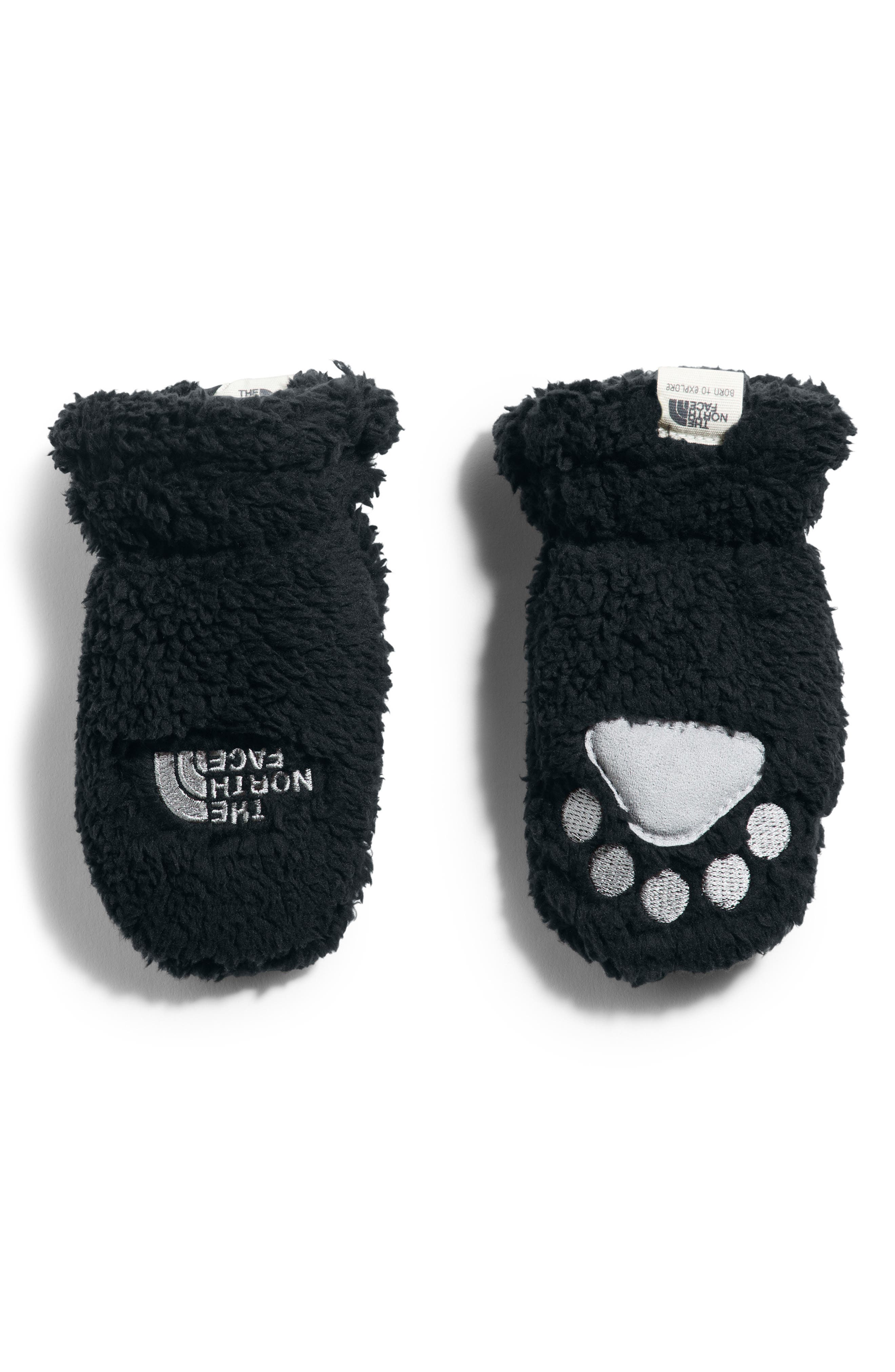 north face infant mittens
