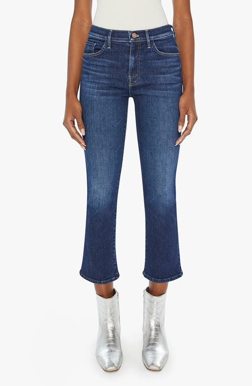 Shop Mother The Insider Crop Ankle Jeans In Mind Games