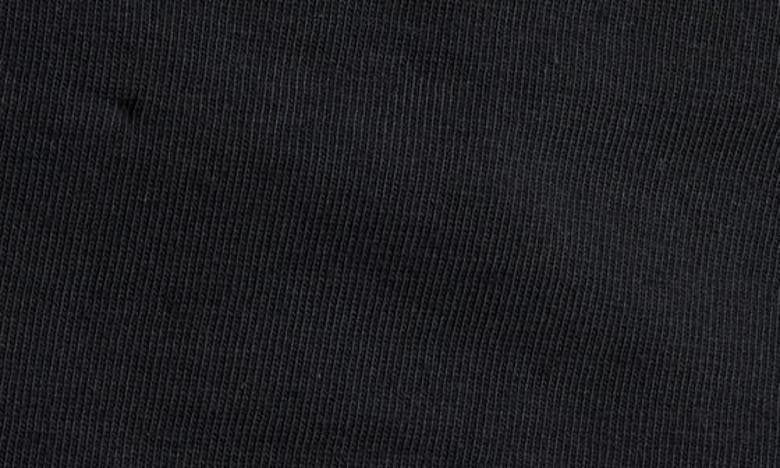 Shop Dries Van Noten Layered Short Sleeve Cotton Sweatshirt Dress In Black 900
