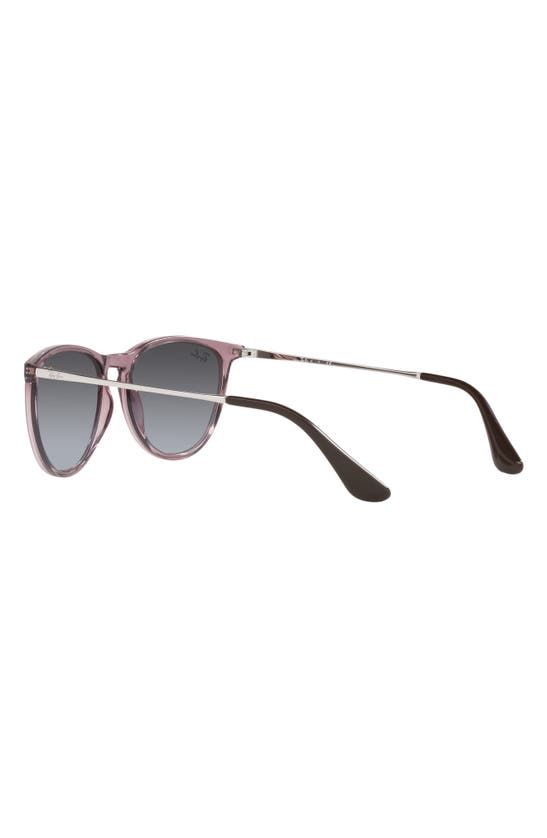 Ray Ban 50mm Junior Erika Phantos In Transparent Violet