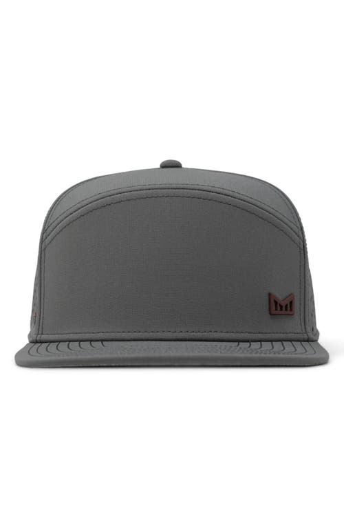 Shop Melin Trenches Icon Hydro Performance Snapback Hat In Pewter