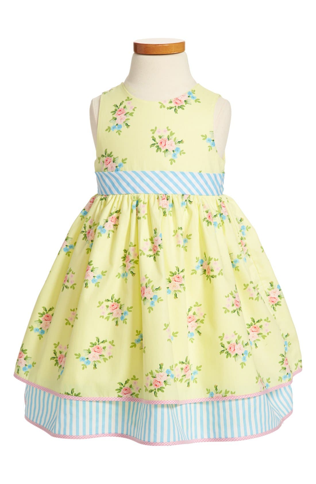 Laura Ashley Floral Print Dress (Toddler Girls) Nordstrom