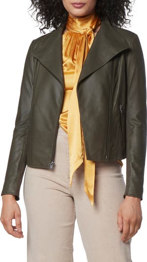 Andrew marc 2025 faux leather jacket