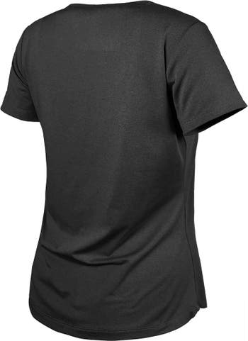 ASOS DESIGN NFL Cincinnati Bengals oversized v neck t-shirt with sleeve  print in black