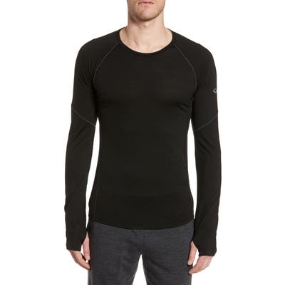 Icebreaker Bodyfitzone(TM) 150 Zone Long Sleeve Top, Black