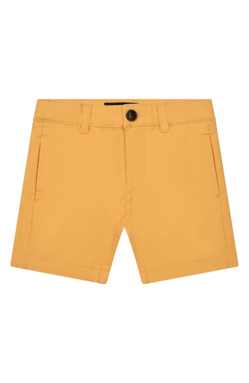 Brooks Brothers Kids' Solid Cotton Chino Shorts Yellow at Nordstrom,