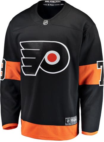Fanatics Branded Carter Hart Orange Philadelphia Flyers Home Premier Breakaway Player Jersey