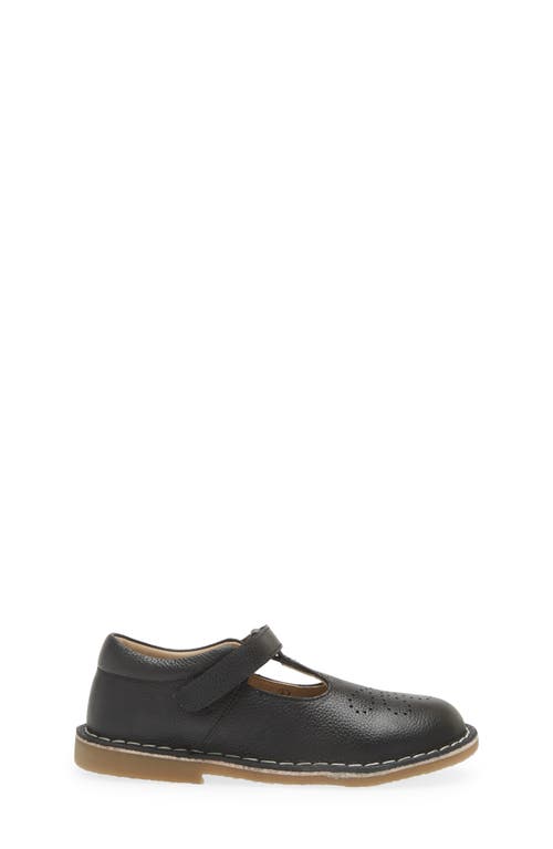 Shop Mini Boden Kids' T-bar Flat In Black