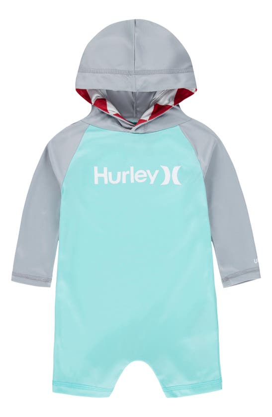 Shop Hurley Shark Bait Rashguard One-piece Swimsuit In U4gaurora