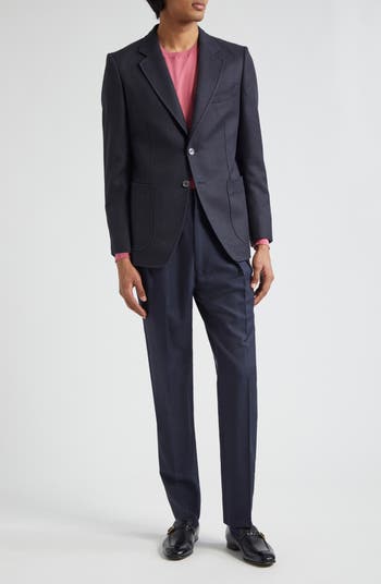 ジャケット TOM FORD Wide Leg Tuxedo Tailored Pants VELOUR TAILORED TUXEDO WIDE LEG PANTS | Tom Ford Fashion