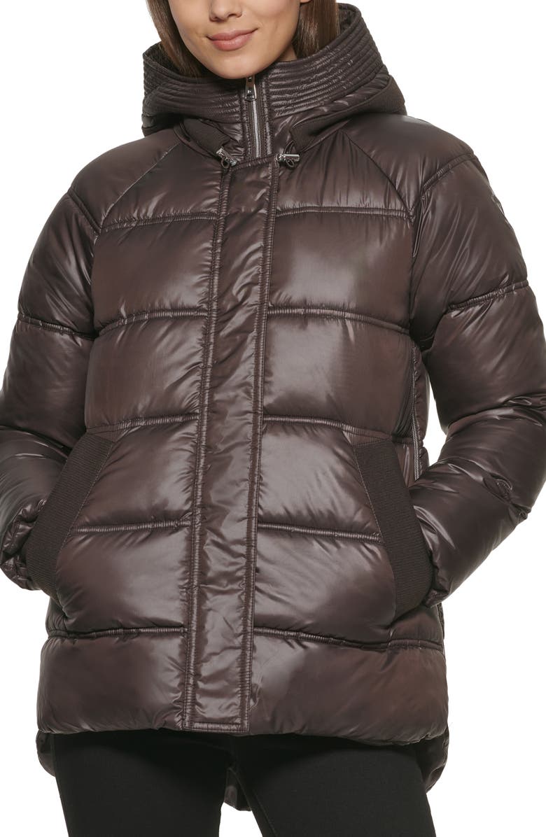 Kenneth Cole New York Cire Hooded Puffer Jacket | Nordstrom