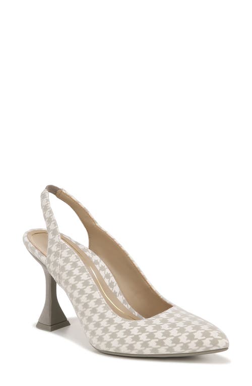 Vionic Adalena Pointed Toe Pump in Marshmallow/Dark Taupe