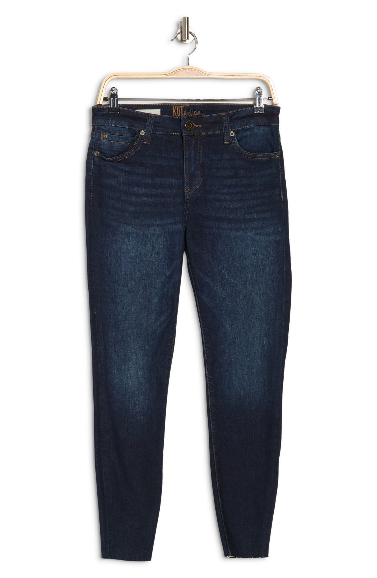 Mid Rise Ankle Skinny Jeans 