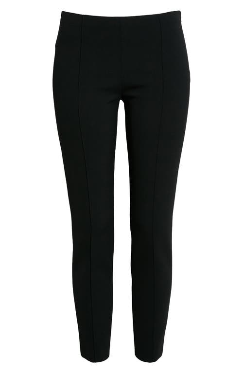 The Row Kosso Stretch Virgin Wool Slim Fit Pants Black at Nordstrom,