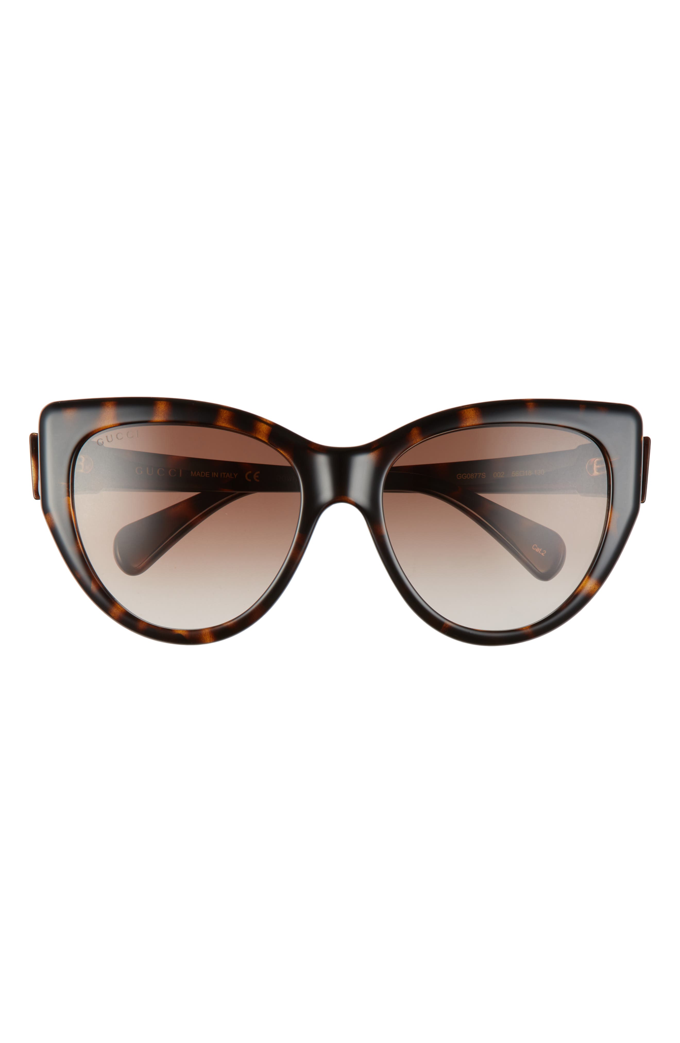 gucci 56mm cat eye sunglasses