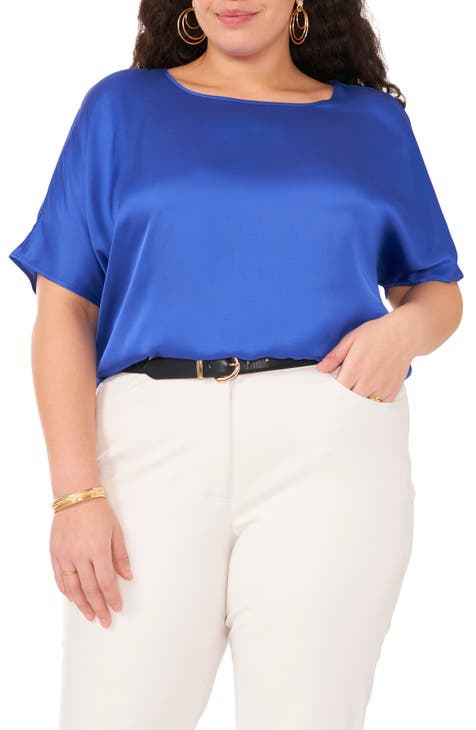 Flywake Women Plus Size Tops Short Sleeves V-Neck Print Blouse Pullover  Tops Shirt Tops Blouses Tshirts