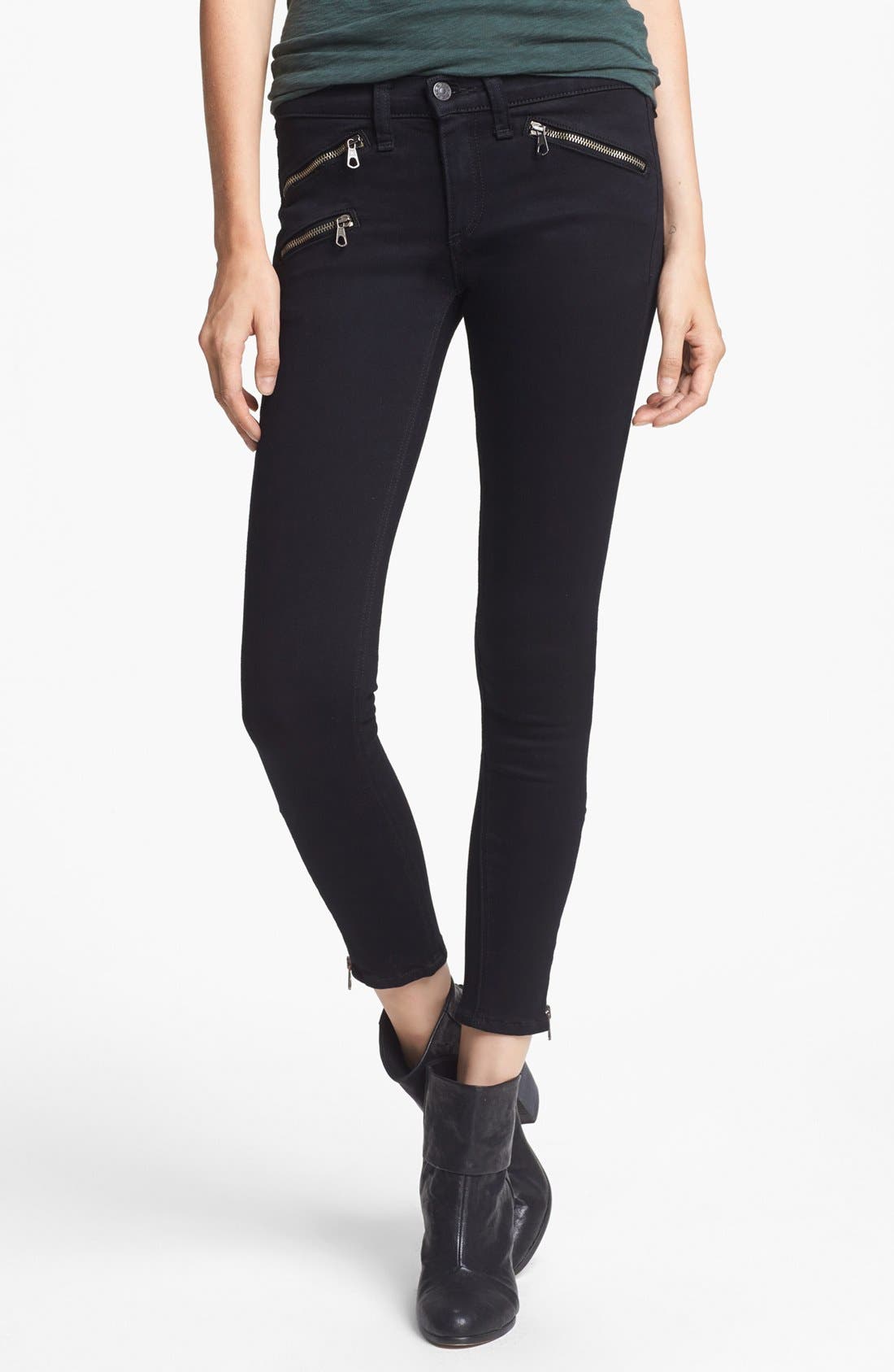 rag & bone black skinny jeans