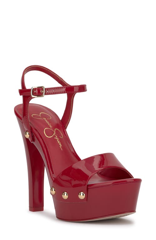 JESSICA SIMPSON JESSICA SIMPSON CALENTA ANKLE STRAP PLATFORM SANDAL 