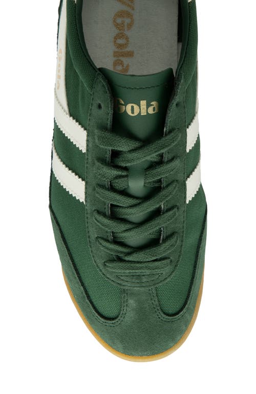 Gola Tornado Sneaker In Evergreen/off White