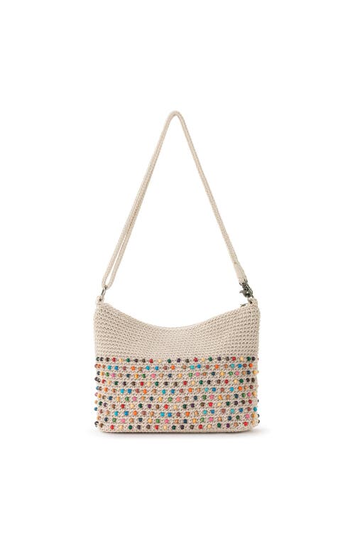 The Sak Lumi Covertible Crossbody In Ecru Multi Beads