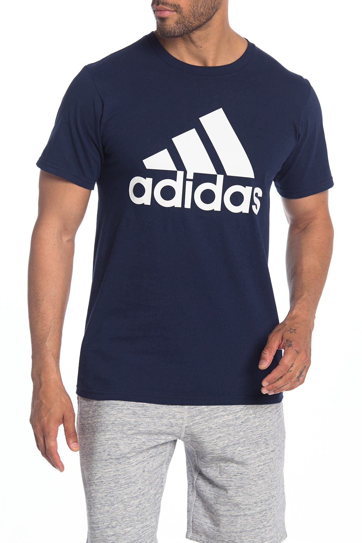 adidas short shirt