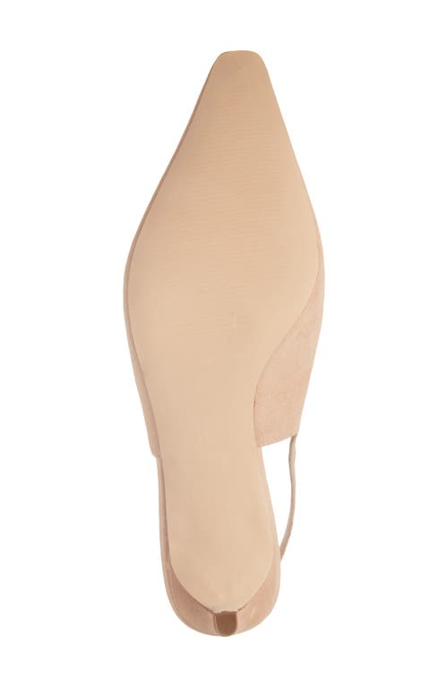 Shop Nordstrom Orleans Slingback Pump In Tan Light