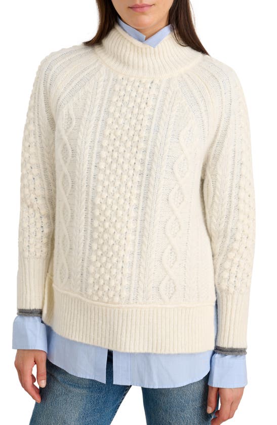 ALEX MILL KAMIL CABLE SWEATER