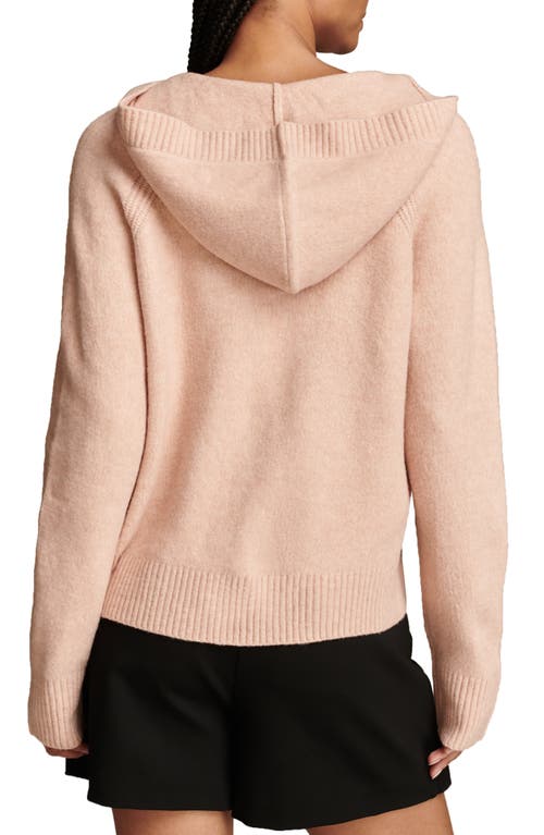 Shop Lucky Brand Sweater Hoodie In Rose Smoke