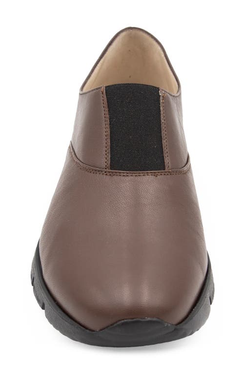 Amalfi By Rangoni Jonathan Slip-on In Moka Brown Parmasoft