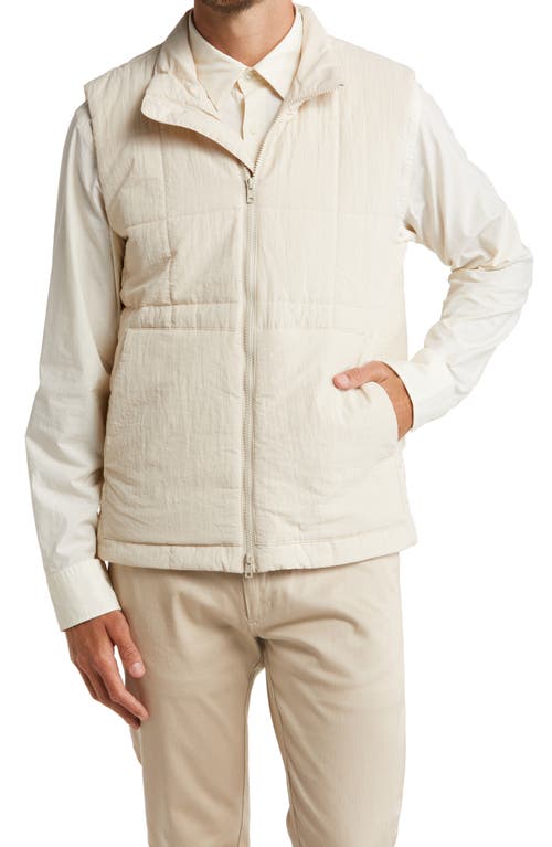 NN07 Men's Verve Recycled Polyamide Vest in Rice