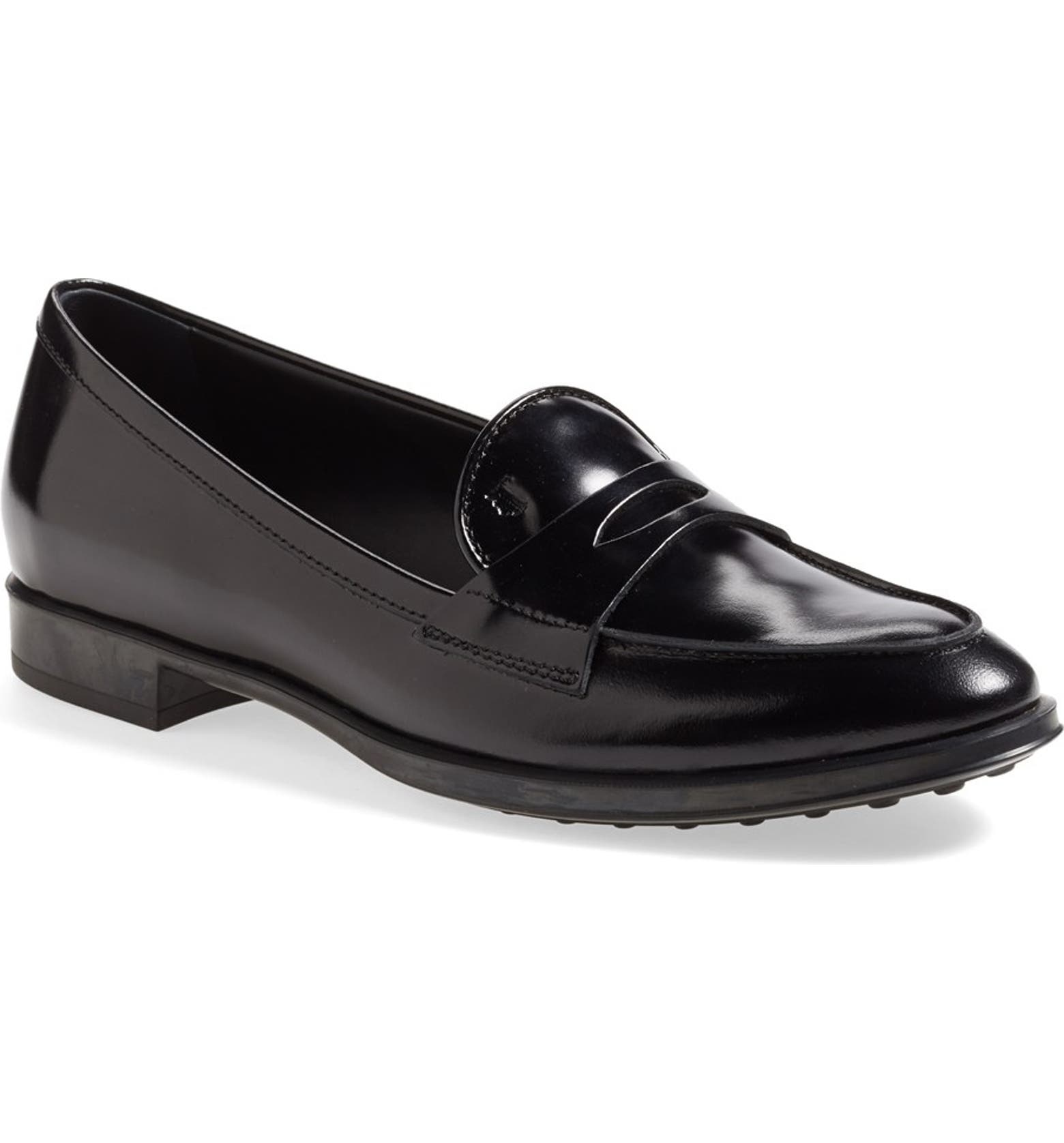 Tods Leather Penny Loafer Women Nordstrom 4163