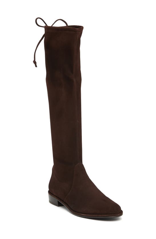 Stuart Weitzman Kneezie Tall Boot In Walnut