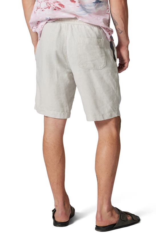 Shop Rodd & Gunn Linen Shorts In Oatmeal