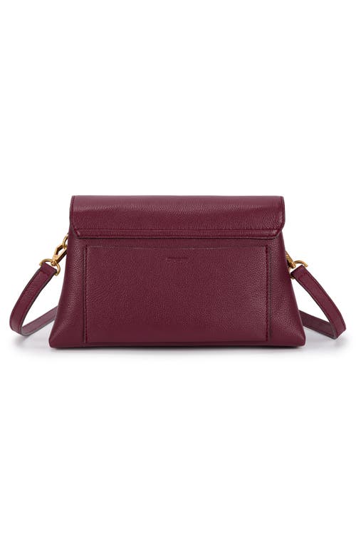 Shop Oryany Lottie Flap Crossbody Bag In Maroon