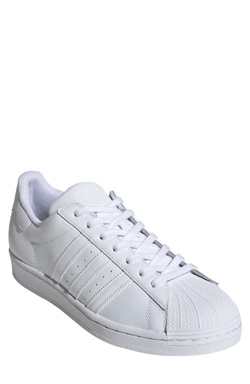 adidas Superstar Sneaker White/White/White at Nordstrom,