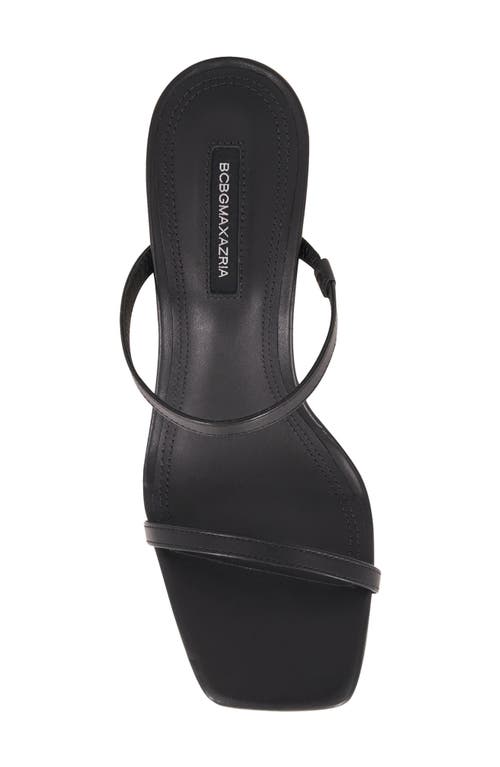 Shop Bcbg Westa Wedge Sandal In Black