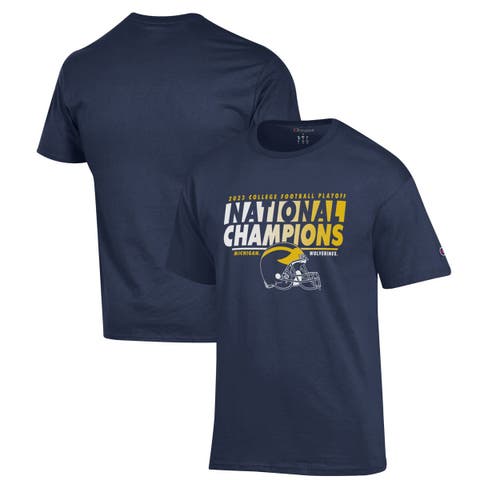 Men's League Collegiate Wear Heather Gray Michigan Wolverines College  Football Playoff 2023 National Champions Victory 