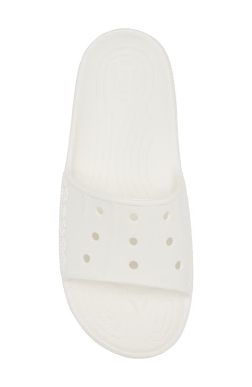 Shop Crocs Gender Inclusive Baya Ii Slide Sandal In White