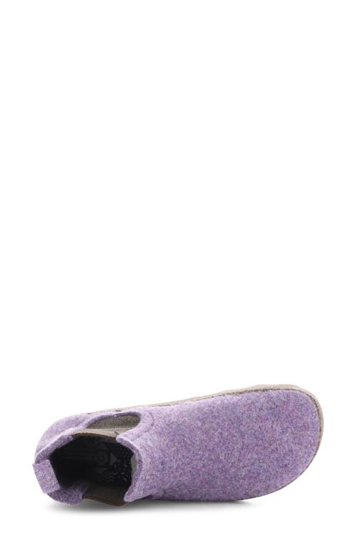 Shop Asportuguesas By Fly London Caia Chelsa Boot In Purple Tweed/felt